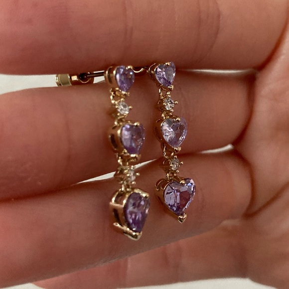 New Vanessa Mooney the bewitched earrings Purple - Picture 10 of 13